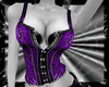 purple sexy corset 