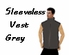 Sleeveless Vest Grey
