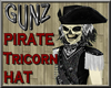 @ Tricorn Pirate Hat