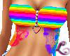 xo*Gay Pride Lady Top