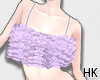 HK`Fur Top Purple