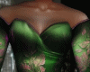 Vintage Floral Green