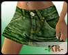 [KR] Green Jeans Skirt
