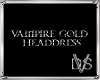 Vampire Gold Headdress