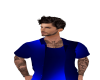 Blue shirt With Tattoos