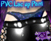 PVC LaceUp *blue panty*