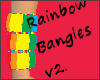 Rainbow Bangles v2.  (L)