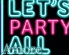 Amore Neon Sign Party