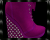 (x) stud Boot purple 