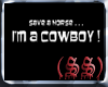 (SS) Cowboy Sign