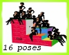 16 Pose Boxed/Stair Seat