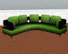 SM Green/Black Couch