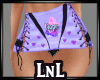 Nope FU lavender skirt