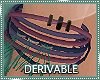 C~DRVB Leather Anklet