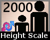 Scale Height 2000% F