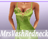 [V] LIME EVENING DRESS