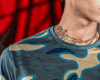 camouflaged blue