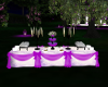 Wedding Purple Buffet