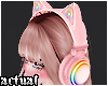 ✨ Pink Kitty Headset