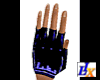 EQ Gloves F - Blue
