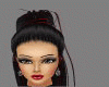 Red & balck Hair Long Up