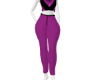Pink&Black Pant set