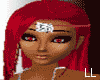 LL Headress Crimson hair
