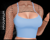Viv Blue&Black Top