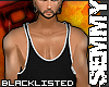 BL| Black Baggy Tank