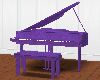 purple piano with anim