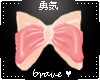 !♥ Pink princess bow