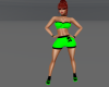 Full Outfit Neon Green