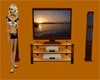 Sunset LCD TV w/Poses