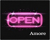Amore Neon OPEN Sign
