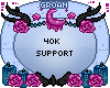 40k Support Sticker