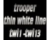 thin white line