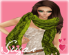 Green Layerable Scarf