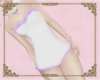 A: White n lilac corset
