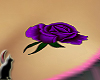 Purple rose breast tat