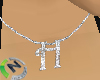 H Letter Necklace Name