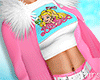 Blazed Pink Fur Sweater