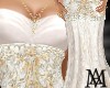 *White&Gold Lace Gown 3*