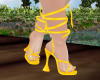 Skye Yellow Heels