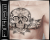 Illuminati skull tatoo 1