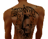 Tiger & Skull Back tat