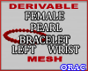 Pearl Bracelet Left Mesh