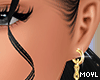 Gold Moon Earrings