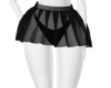 Semi sheer blk skirt