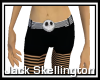 Jack Skellington shorts