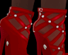 Lattice Heels - Red